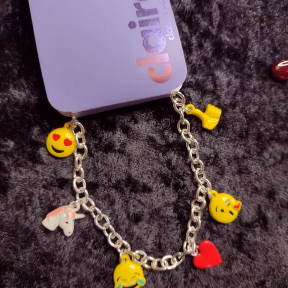 Claire's Girls Unicorn Headband Sunglasses Jewelry Set & Hypoallergenic Earrings - Picture 6 of 11